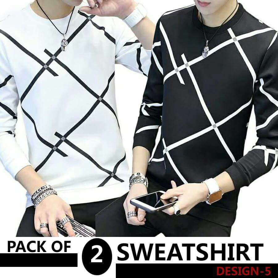 Pack of 2 Sweat Shirt Design 5